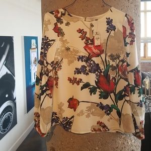 Floral print new blouse